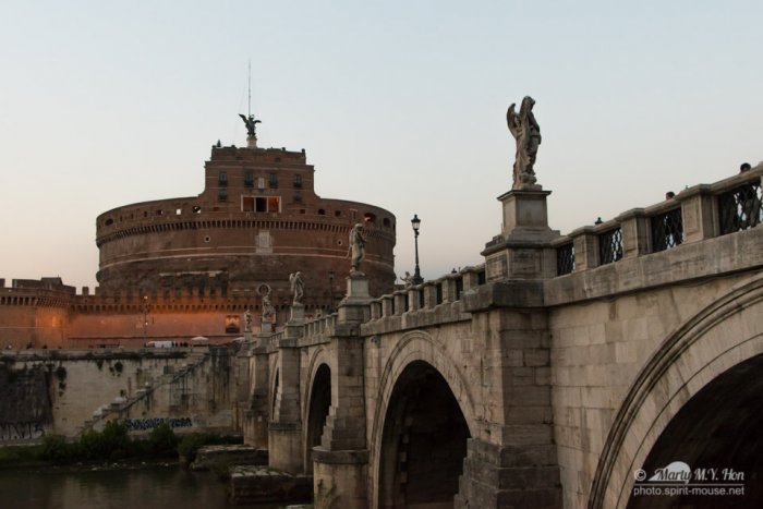 Ponte Sant'Angelo, Rome, Italy