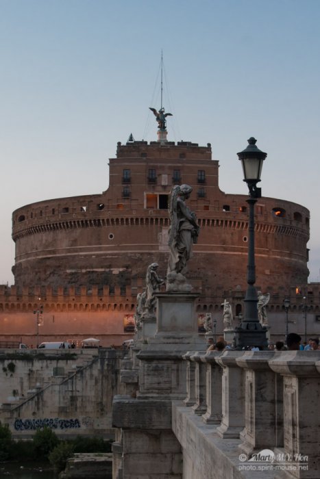 Ponte Sant'Angelo, Rome, Italy
